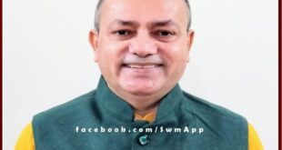 Sawai Madhopur News Dr. Madhu Mukul Chaturvedi honored with Rashtraveer Samman