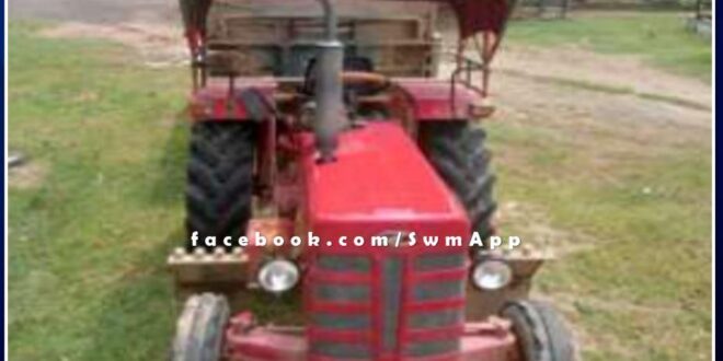 Soorwal police station seized tractor-trolley filled with illegal gravel in sawai madhopur