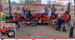 The staff and children of Mercy Rehabilitation Society celebrated the festival of Raksha Bandhan