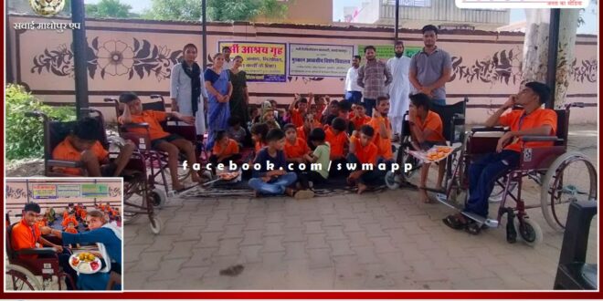The staff and children of Mercy Rehabilitation Society celebrated the festival of Raksha Bandhan