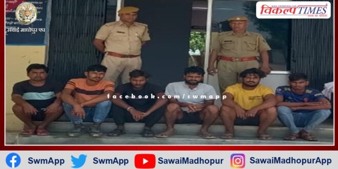 6 accused arrested for disturbing peace in malarna sungar