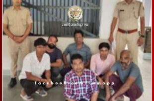 6 accused arrested for disturbing peace in sawai madhopur