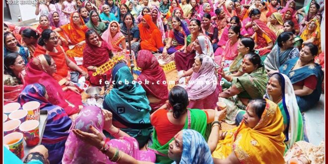 Agarwal Women's Organization celebrated Nandotsav in sawai madhopur
