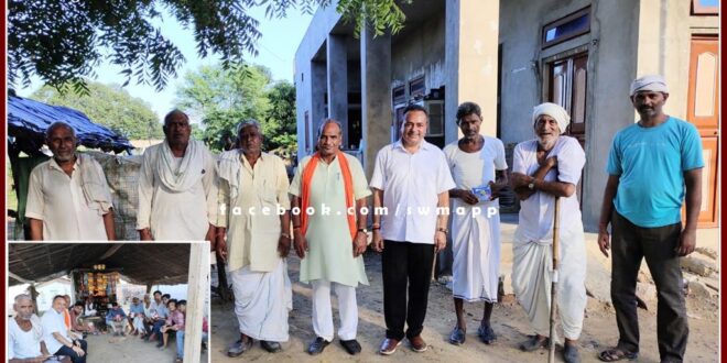 Dr. Madhu Mukul Chaturvedi did public relations for BJP's membership campaign
