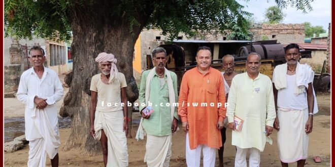 Dr. Madhu Mukul Chaturvedi learned the problems from the villagers