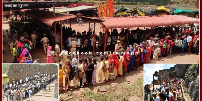 Lakhs of devotees visited Shri Trinetra Ganesh Ji in ranthambore