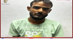 On the information of CID Crime Branch, Alwar Police caught cyber thug