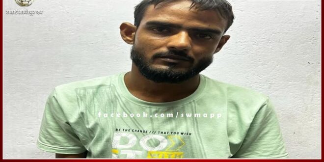On the information of CID Crime Branch, Alwar Police caught cyber thug
