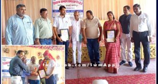 Teachers honored on Teachers Day for doing excellent work in sawai madhopur