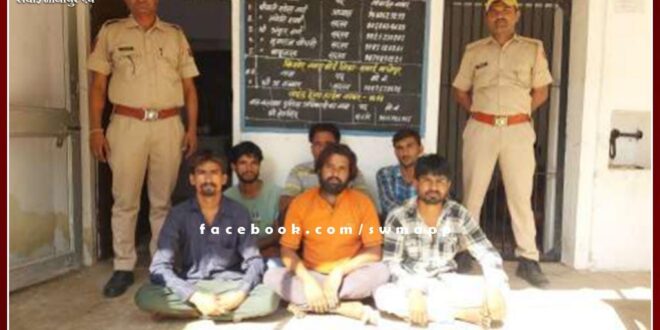 6 people arrested for breaking peace due to fighting in mitrapura