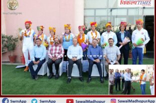Asianiad medal winning Rajasthan Police players received grand welcome at Police Headquarters