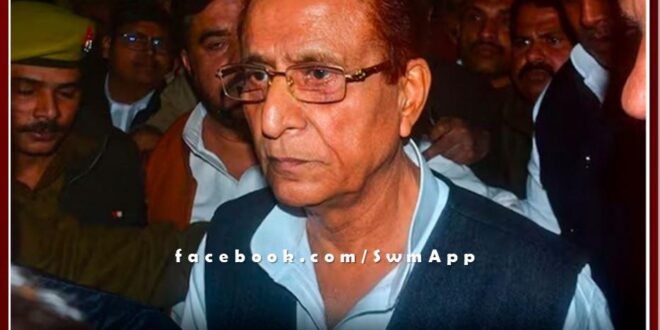 Azam Khan again reached Sitapur jail, shifted his son to Hardoi jail uttar pradesh news