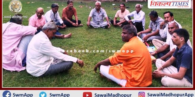 Chauth Mata Seva Samiti meeting held in chauth ka barwara