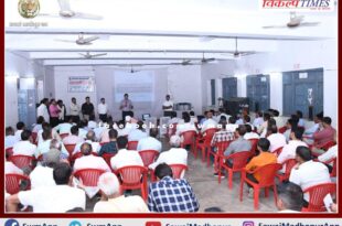 Gave training to 300 presiding and 300 first polling officers in sawai madhopur
