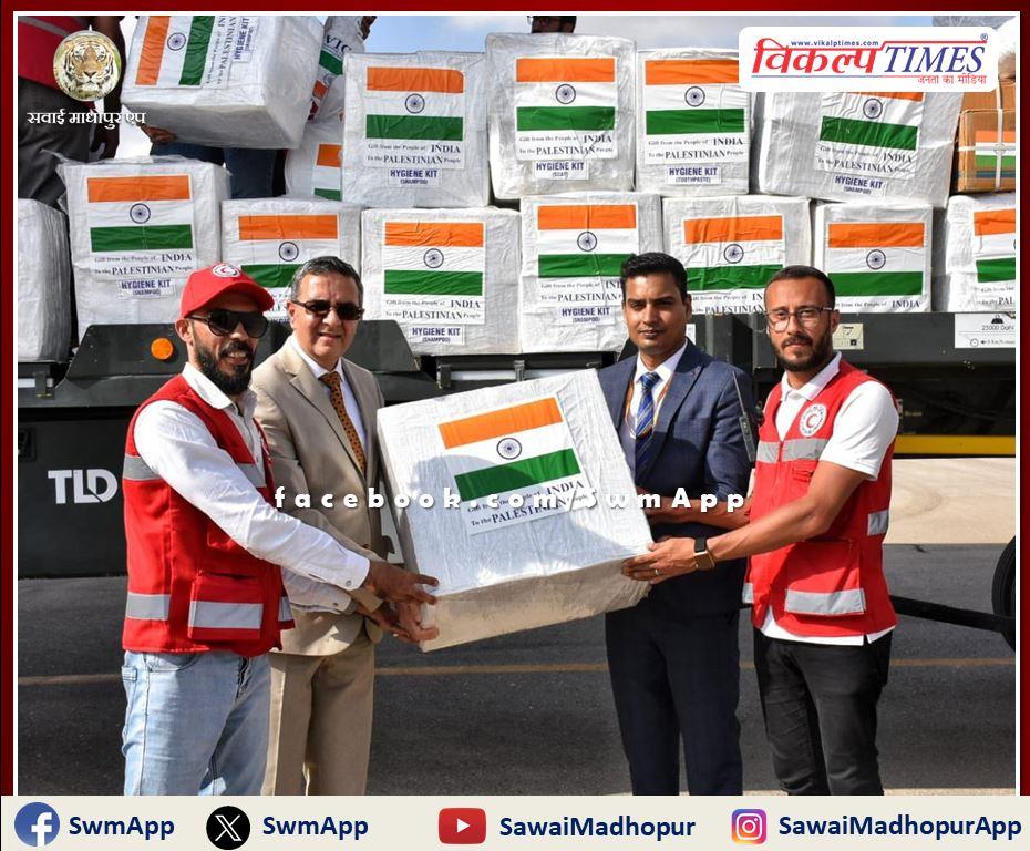 India sends second consignment of relief material for Muslims trapped in Gaza