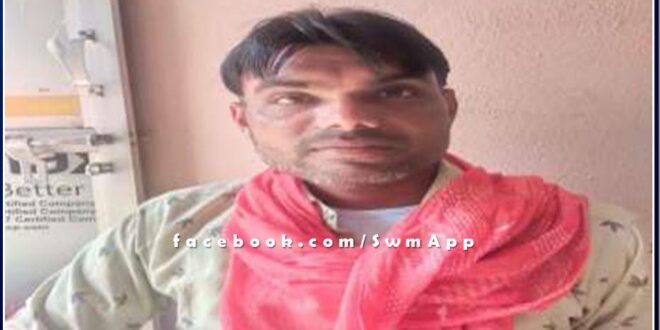 Kundera police station arrested a person for playing loud music in a tractor in sawai madhopur