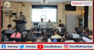 Seminar organized on cyber security topic in pg college sawai madhopur