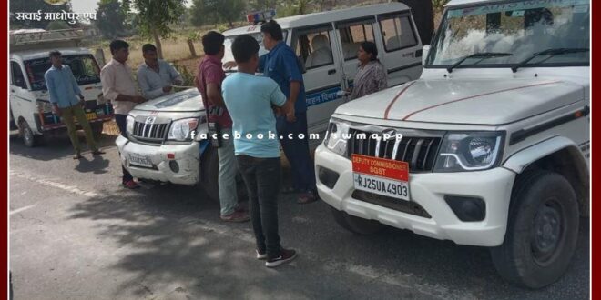 Transport and Commercial Tax Department seized illegal packing material, tents and groceries worth about 17 lakhs