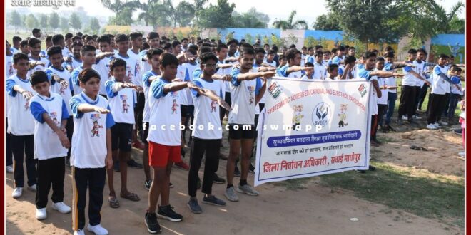 Voter awareness oath administered in sawai madhopur
