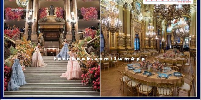 A man spent Rs 500 crore on a wedding in Paris, the capital of France.
