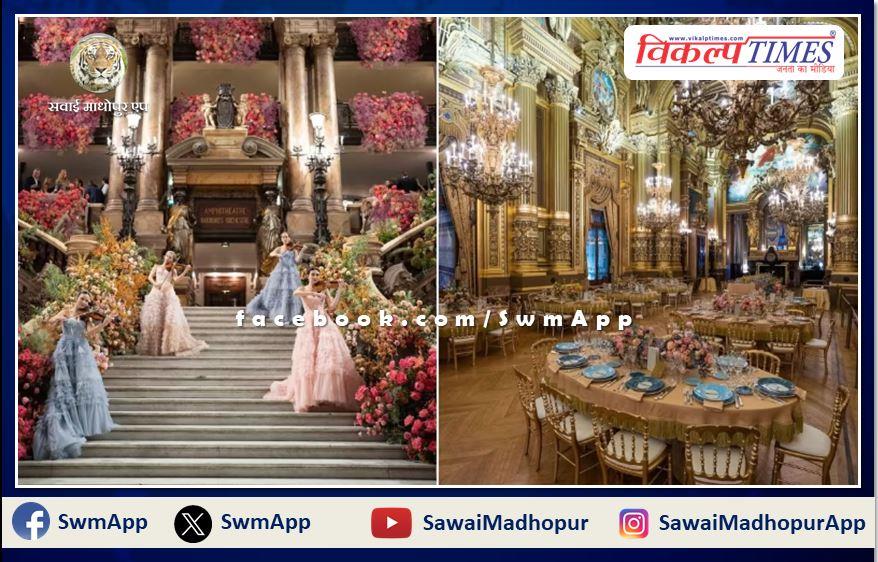 A man spent Rs 500 crore on a wedding in Paris, the capital of France.