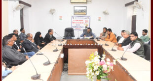 A meeting was held with the candidates regarding the counting of votes in sawai madhopur
