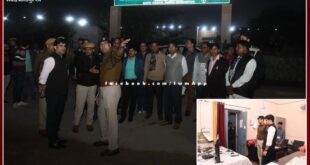 District Election Officer inspected the counting site in sawai madhopur