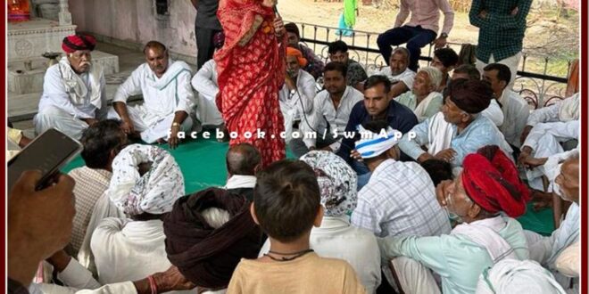I am from Sawai Madhopur, so I understand the sentiments of the people here - Asha Meena