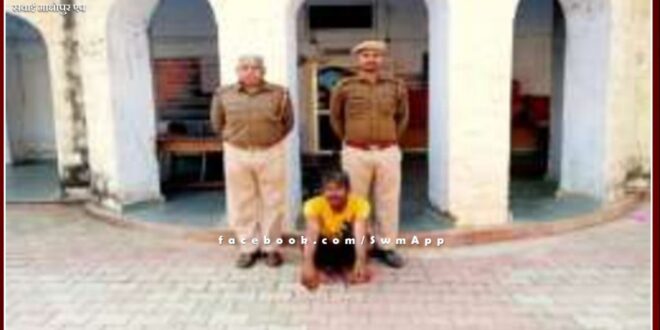 One Accused arrested while transporting illegal liquor in sawai madhopur