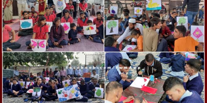 Organization of program for disabled children on International Disability Day in sawai madhopur