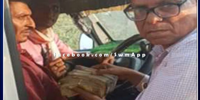 Police seized Rs 1 lakh 16 thousand 500 during the blockade in chauth ka barwada sawai madhopur