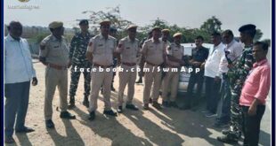 Ravanjana Dungar police station seized 86 thousand 500 rupees during the blockade in sawai madhopur