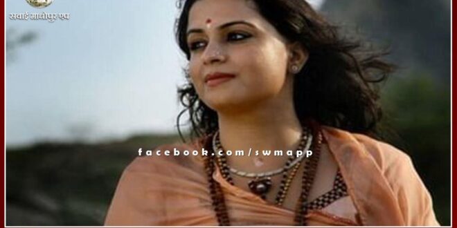 Sadhvi Anandi Saraswati will join Congress