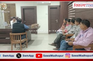 Sweep in-charge District Council Chief Executive Officer Pratihar reviewed the sweep works