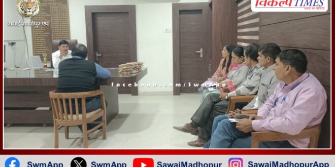 Sweep in-charge District Council Chief Executive Officer Pratihar reviewed the sweep works