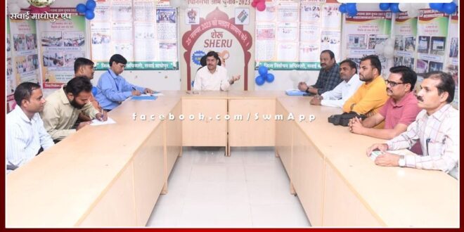 Sweep team is working continuously to achieve the target of 75 percent voting in the elections- Sweep in-charge