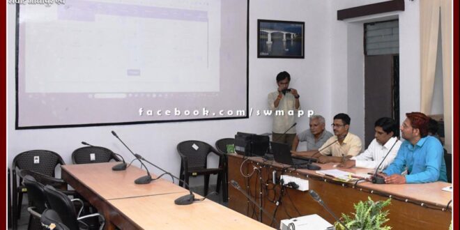 The first randomization of EVMs took place in the presence of representatives of political parties