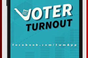 Voters will be able to get information about voting percentage from Turn Out App.