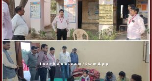 Zila Parishad Chief Executive Officer Muralidhar Pratihar reached the last polling place of Sawai madhopur