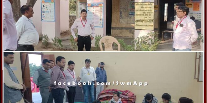 Zila Parishad Chief Executive Officer Muralidhar Pratihar reached the last polling place of Sawai madhopur