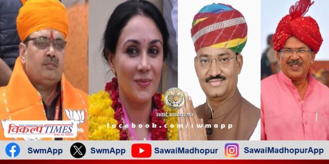 Bhajanlal Sharma will be the Chief Minister of Rajasthan
