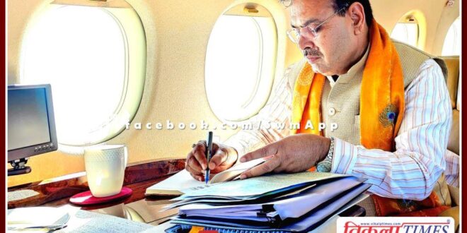 Chief Minister Bhajan Lal Sharma's picture goes viral on social media