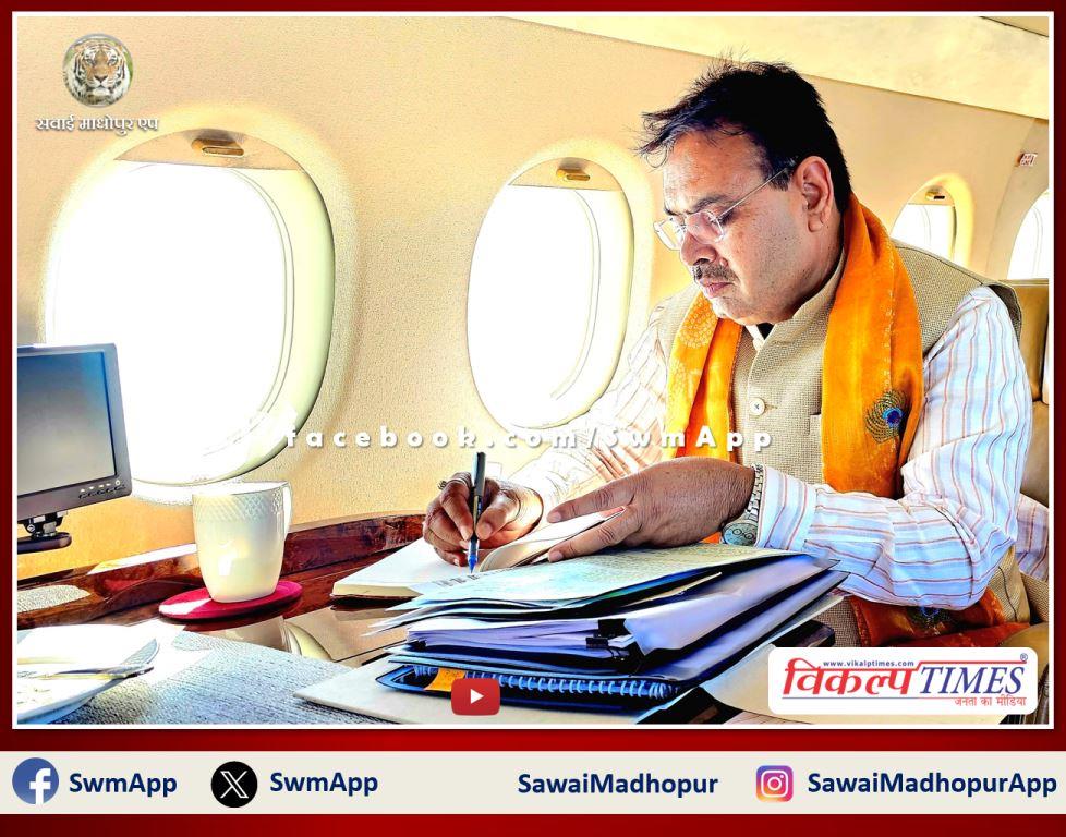 Chief Minister Bhajan Lal Sharma's picture goes viral on social media