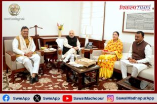 Chief Minister Bhajanlal Sharma and both Deputy Chief Ministers met Home Minister Amit Shah