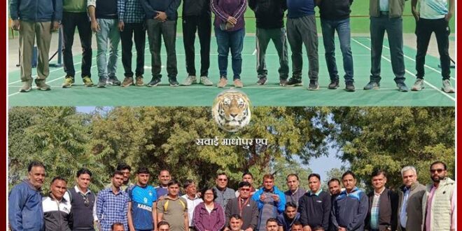 Civil Services Kabaddi, Tennis, Badminton, Table Tennis selection trials organized in sawai madhopur