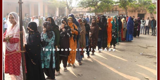 Counting of votes will take place in Rajasthan on December 3.