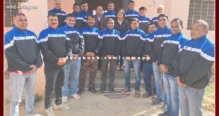 Departure of Civil Services Volleyball, Basketball team to Banswara
