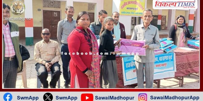 Faces of students lit up after receiving school uniforms