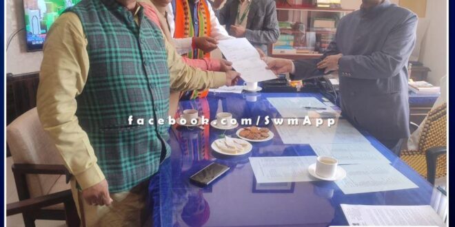 MLA Vasudev Devnani submitted five nomination papers for Assembly Speaker in rajasthan