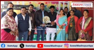 Mahila Morcha meeting organized under Vikas Bharat Sankalp Yatra campaign in sawai madhopur